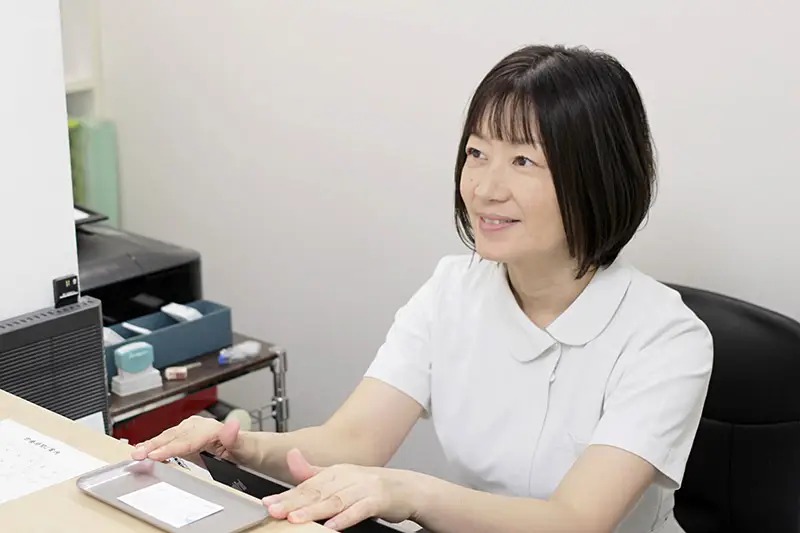 お会計と次回の予約のイメージ